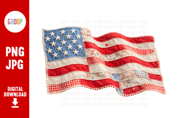Embracing Americana: The Art and Utility of the Patchwork USA Flag Quilt PNG