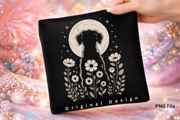 Evaluating the Wildflower Halloween Dog Moon PNG for Creative Projects