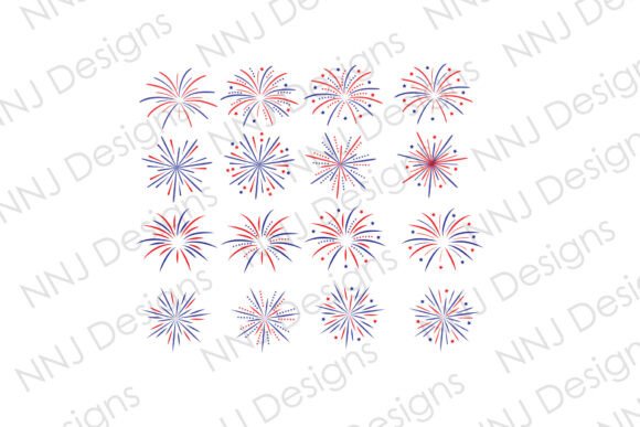 Ignite Your Creativity with the 4th of July Fireworks SVG Bundle