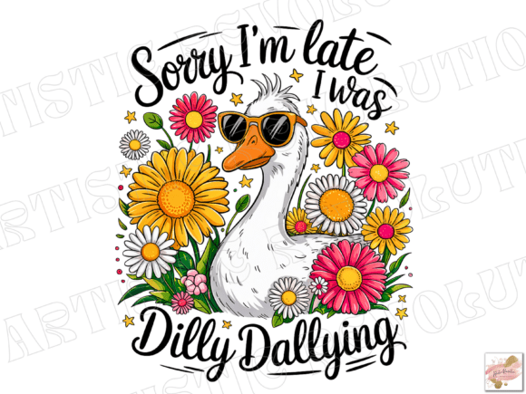 Sassy Boho Goose PNG: A Design Essential
