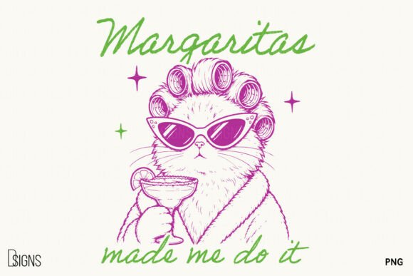 Strategic Branding with Sarcastic Summer Funny Cat Margaritas