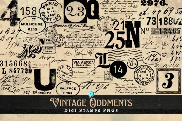 Vintage Oddments Digi Stamps PNG Clipart: A Practical Guide for Crafters and Creators